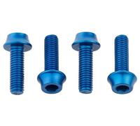 Bulloni portaborraccia wolf tooth x4 m5x15 mm blu