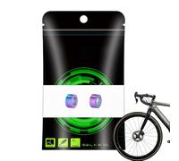 Bulloni Rondella A Vite Freno Per Mountain Bike - 2 Pezzi Di Parti Di Bici Universali In Lega Di Titanio | Bulloni Rondelle Freno: Per Cilindrata Città Montagna