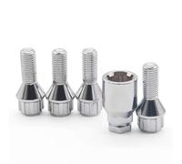 Bulloni Ruota Bulloni Ruota Compatibile con BMW per E81 per E82 per E87 Prigionieri Ruote per Auto M12x1.5 Bloccaggio Ruote per Set Bulloni Dadi Viti Bulloni per Pneumatici del Mozzo 010