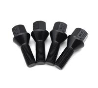 Bulloni Ruota Compatibile Con BMW Per E81 2006-2011 Per E87 2003-2011 Per E88 2006-2013 4x M12x1.5 26mm Dadi Per Cerchi Lega Accessori Ricambio