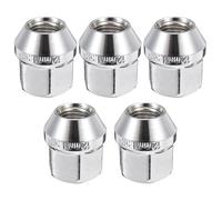 bulloni ruota Compatibile con Ford per Kuga 2010-2014 per Mondeo 1996-2000 5 pezzi M12x1,5 19 mm dado in lega cerchi aperti bulloni per ruote auto accessori per auto