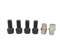 Bulloni Ruota Compatibile Con Golf Per Jetta Per Beetle Per Passat Set Di Dadi Bloccaggio Del Bullone Della Ruota Dell'auto Chiave Antifurto M14x1.5 OEM: 8D0601139F