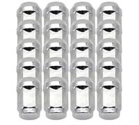 Bulloni ruota Compatibile con Jeep Per Cherokee Per Commander Per Wrangler 20X dadi ruota in acciaio cromato 1/2"-20 conici a 60 gradi 32 mm