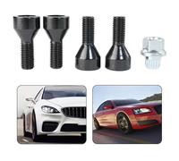 Bulloni Ruota Compatibile Con MINI per R56 Hatchback 2006 2007 2008 2009 2010 2011 2012 2013 4 Pezzi M14x1.25 M12x1.5 Vite Ruota Bullone Dado Di Bloccaggio Chiave