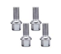 Bulloni Ruota Compatibile Con Per Beetle 1998-2010 Per Caddy 2004-2015 Per Eos 2006-2010 OEM: WHT002437 4 Pezzi Ruote Auto Acciaio Argentato Dadi