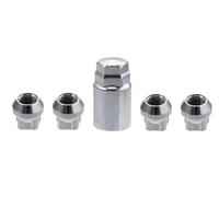 Bulloni ruota Compatibile con Tesla per S 2012-2021 per X 2016 2017-2022 M14x1.5 Set di dadi antifurto per ruote auto, viti per dadi antifurto