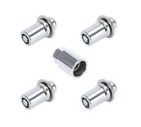 Bulloni ruota Compatibile con Toyota per 4Runner 2003-on per Corolla 2009 2010 2011 2012 2013 in poi Set di dadi antifurto per ruote da 44 mm di altezza M12x1,5 0027600901