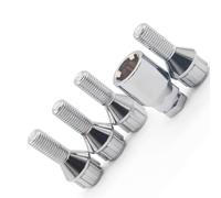 bulloni ruota Componente Compatibile Con BMW Per E88 Per E90 Per E91 Bulloni Ruota Auto 4+1 M12x1.5 Mozzo Dado Con Alette Per Set Bulloni E Viti E Bulloni Per Prigionieri Pneumatici