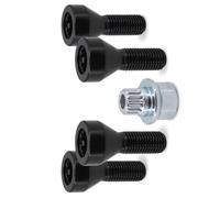 bulloni ruota Componente Set Bulloni E Dadi Antifurto Ruote Auto Con Chiave 36136764057 Compatibile Con BMW Per 850i 850CSi 850Ci 750iL 740iL 740i 735iL 735i 650i 645Ci