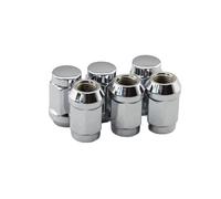 Bulloni ruota Dadi Ruota Auto 19 Mm Lunghezza Esagonale 35 M14x1,5 M12x1,25 M14x2,1/2-20 Chiusi Cromati 10 Pezzi(M12x1.5)