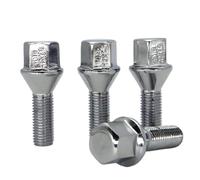 Bulloni Ruota dell'auto Compatibile Con BMW Per E61 E53 Z4 Z8 E89 E52 4x Auto Ruota Capocorda Bulloni Dadi Parti Ricambio