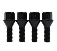 Bulloni Ruota dell'auto Compatibile Con BMW Per E81 E87 E46 E90 E93 E60 4x Bulloni Aletta Ruota Dadi M12x1.5 26mm Parti Ricambio