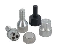 Bulloni ruota di bloccaggio M12 x 1,5 per mozzi di sospensione roulotte rimor...