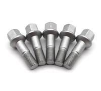 Bulloni Ruota Filetto Compatibile Con Benz Per W168 1997-2004 Per W203 2000-2007 OEM 0009901007 5 PCS Auto Pneumatico Ruota Lug Bulloni Dadi Parti Camion