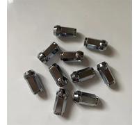 Bulloni Ruote Acciaio 10 Pezzi Dadi Del Mozzo Ruota 19mm Dadi 45mm Altezza M12x1.25, M12x1.5, M14x1.5, M14x2,1/2"-20, Filettatura Cono Seggiolino Auto Dadi Ruota Nastro(M12x1.5)