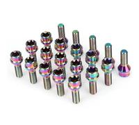 Bulloni Ruote Acciaio Compatibile Con E88 E30 E90 E36 E46 E60 E39 E34 20 Pezzi M14 X1. 5 M14x1.25 Bulloni Ruota Auto Dadi Prigionieri Dadi Mozzo Ruota(20pcs 28mm,M14x1.25)