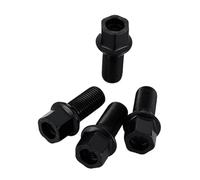 Bulloni Ruote Acciaio Compatibile Con Per A6L A4L A1 A3 A4 A5 A6 A7 A8 C7 4PC Vite Per Pneumatici Mozzo Ruota Bullone Vite M14 * 1.5 Dadi Delle Ruote Di Bloccaggio(2)