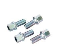 Bulloni Ruote Acciaio Compatibile Con Per A6L A4L A1 A3 A4 A5 A6 A7 A8 C7 4PC Vite Per Pneumatici Mozzo Ruota Bullone Vite M14 * 1.5 Dadi Delle Ruote Di Bloccaggio(color1)