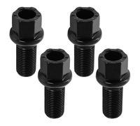Bulloni Ruote Auto Compatibile Con Per CC 2009 2010 2011 2012 2013 2014 2015 2016 Auto Ruota Bulloni Lug Nuts 28mm Filo Raggio WHT002437 431601139A(Black)
