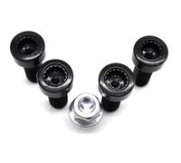 Bulloni Ruote In Acciaio Compatibile Con BMW Per Serie 1/3/5/6 325 328 335 525 528 M3 M5 M6 Z3 Z4 4 Pezzi 36136786419 Set Di Dadi Bulloni Di Bloccaggio Auto M12 X 1,5 Accessori Pneumatici Per Auto