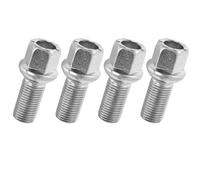 Bulloni sostituzione ruote Compatibile Con A6 C4 C5 C6 1998-2010 Per A8 4E 1994-2002 Per TT MK1 8N 1998-2006 M14x1.5 28mm Filo Raggio Ruota Auto Bulloni Dadi