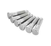 Bulloni sostituzione ruote Compatibile Con Chrysler 5 Viti Prigioniere Per Ruote Per Auto, Bulloni Scanalati M14x1,5, Lunghezza 71 Mm, Diametro Zigrinato 15,7 Mm.