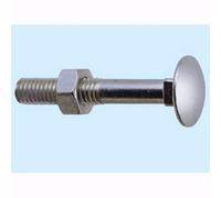 Bulloni testa tonda con dado - Misura mm. 5x50 Conf. 200 Pz