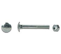 Bulloni testa tonda con dado - Misura mm. 6x60 Conf. 200 Pz