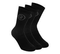 Bullpadel Comfort e supporto per ogni partitaLe calze da tennis Bullpadel in confezione da 3 pezzi sono la scelta perfetta per i giocatori che danno priorità al comfort e alle prestazioni affidabili. 