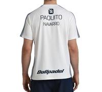 Bullpadel Paquito 26v Short Sleeve T-shirt Bianco XL Uomo