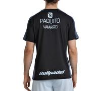 Bullpadel Paquito 26v Short Sleeve T-shirt Nero XL Uomo