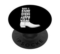 Bullrider Vibes - Solo per i cavalieri PopSockets PopGrip Adesivo