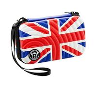 Bull's Orbis XL 66389 - Custodia per Freccette Union Jack, Colore: Rosso/Bianco/Blu