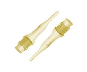 Bull's Punte per freccette soft Tefo-X (2BA), 100 pezzi, di tipo lungo, Unisex, 61719, beige, 100