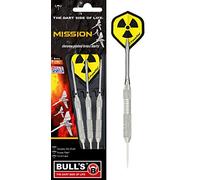 Bulls Unisex Mission Steeldart 3 Pezzi, Multicolore, medium/24 g