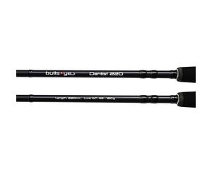 Bullseye Dentist Spin Canna Spinning 2,20m 45-120g Canna da Luccio 2 Pezzi