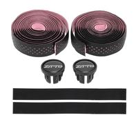 BULLSPANN 2 pezzi Nastro per Manubrio da Bici, Avvolgimenti per Manubrio da Ciclismo in PU EVA per Bici da Strada e da Montagna, 210 x 3 cm Spessore 3 mm, Rosa