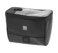 BULLSPANN Borsa per Manubrio da Bicicletta, Borsa Impermeabile per Stoccaggio Frontale Bicicletta, Borsa da MTB per Biciclette da Montagna Biciclette da Strada Motociclette, Nera