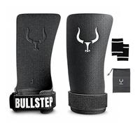 Bullstep Forge Paracalli Grip Cross Training, Guanti Palestra Uomo Donna | In fibra di carbonio, senza magnesio. Guantini Palestra senza fori per protezione delle mani Gimmastica Calisthenics Gym