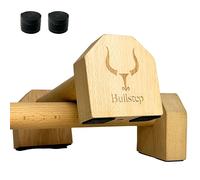 Bullstep - Parallele Basse Calisthenics in Legno di Faggio | Maniglie Push Up Bar | Barre Parallele da Palestra | Maniglie per flessioni a terra | Parallette Supporti Ginnastica Artistica Fitness