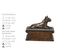 Bullterrier Tipo 2, Exclusive Urna ,Freddi Bronzo,Artdog