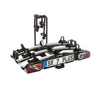 Bullwing SR7 Plus Portabici Posteriore per Gancio Traino Pieghevole 3 Biciclette