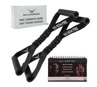 Bullworker Iso-Bow Pro Pair - Attrezzi per esercizi isometrici - Cinghia di stretching auto-resistenza, cinghie portatili per esercizi di palestra a casa per yoga, pilates, mobilità e allenamento