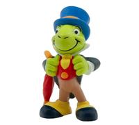 Bullyland 12397-Figura di Gioco, Walt Disney Pinocchio, Jiminy Grille, Circa 5,5 cm di Altezza, Figura Dipinta a Mano, Senza PVC, per Far Giocare i Bambini con la Fantasia, Colore Variegato, 12397