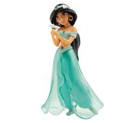 Bullyland 12455 - Statuetta di Walt Disney Aladdin, Principessa Jasmin, circa 9,7 cm, ideale come statuetta per torte, fedele ai dettagli, senza PVC, ottimo regalo per bambini per giocare fantasiosi