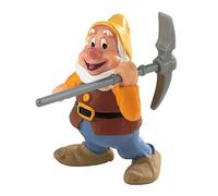 Bullyland 12479 Personaggio Ludico Nano Felice da Walt Disney Biancaneve, Circa 5.8 Cm, Fedele ai Dettagli, Senza PVC, Ottimo Come Figura per Torte e Piccolo Regalo per Bambini dai 3 Anni in su