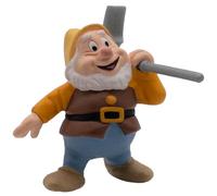 Bullyland 12479 Personaggio Ludico Nano Felice da Walt Disney Biancaneve, Circa 5.8 Cm, Fedele ai Dettagli, Senza PVC, Ottimo Come Figura per Torte e Piccolo Regalo per Bambini dai 3 Anni in su