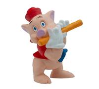 Bullyland Other 12490-Figura, Walt Disney 3 Little Pigs, Fischietto, Alto Circa 6 cm, Figura Dipinta a Mano, Senza PVC, per Bambini per Il Gioco d'immaginazione, Colore Variegato, 12490