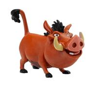 Bullyland Spielfigur 12533-Figura, Walt Disney Lion King, Pumbaa, Circa 8 cm di Altezza, Figura Dipinta a Mano, Senza PVC, per Bambini per Il Gioco d'immaginazione, Colore Marrone, Medium, 12533