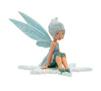 Bullyland 12842 - Figura di Gioco, Walt Disney Tinkerbell, Fata d'inverno Pervinca, Alta Circa 6,5 cm, Figura Dipinta a Mano, Senza PVC, per Giocare con la Fantasia dei Bambini